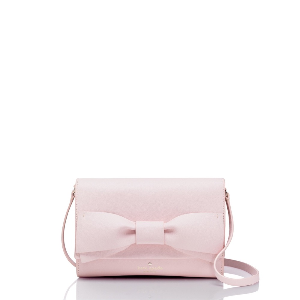 Kate Spade Pink Bow Crossbody Bag